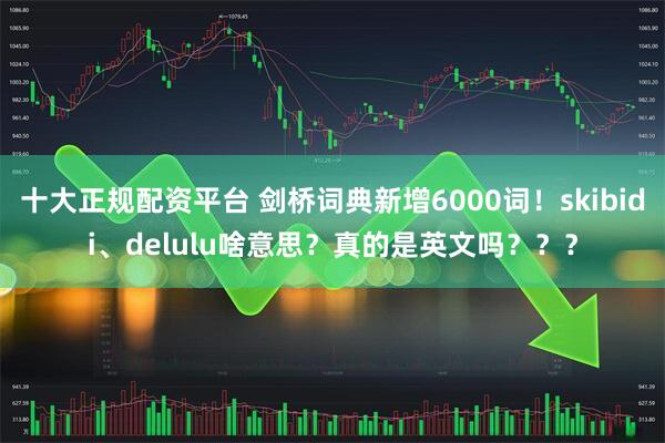 十大正规配资平台 剑桥词典新增6000词！skibidi、delulu啥意思？真的是英文吗？？？